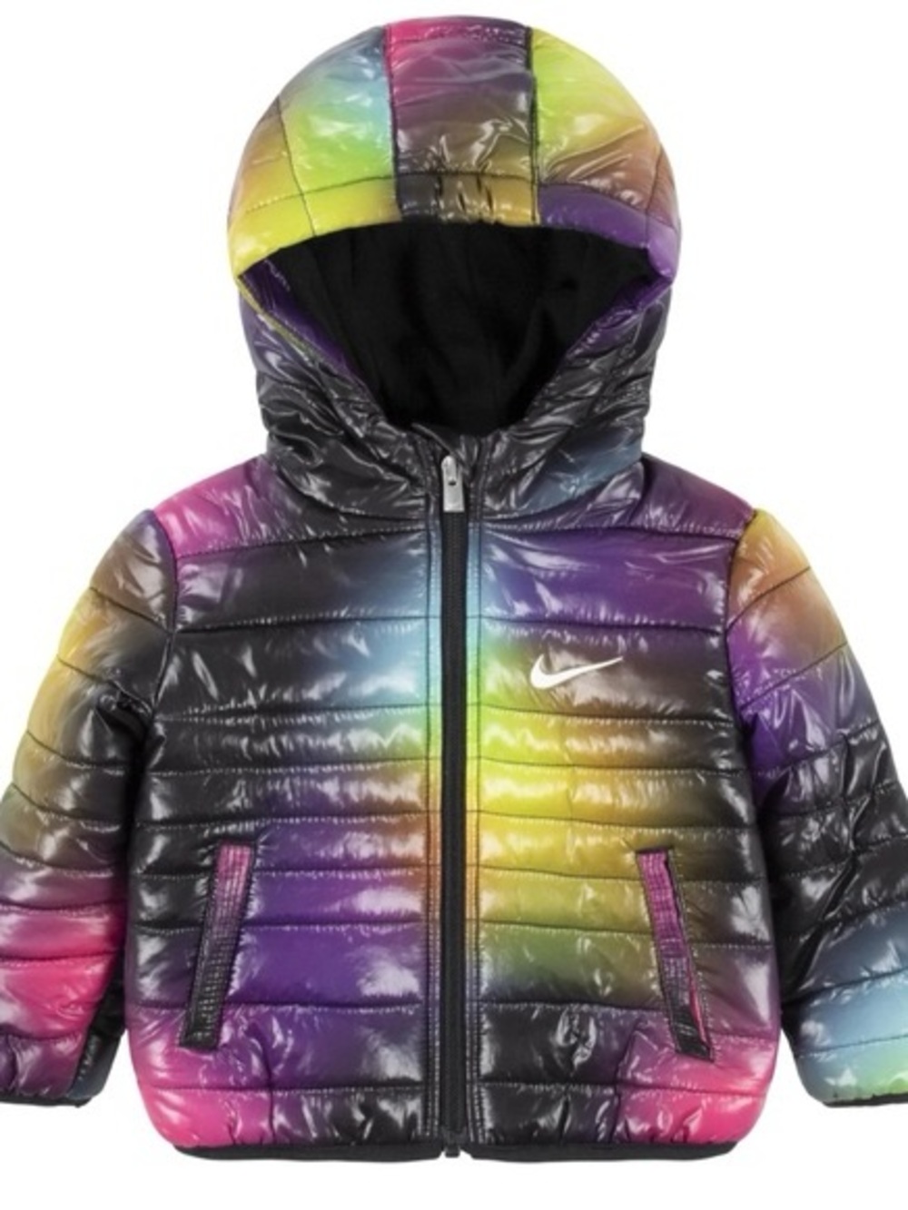 NIKE RAINBOW PUFFER *flaw